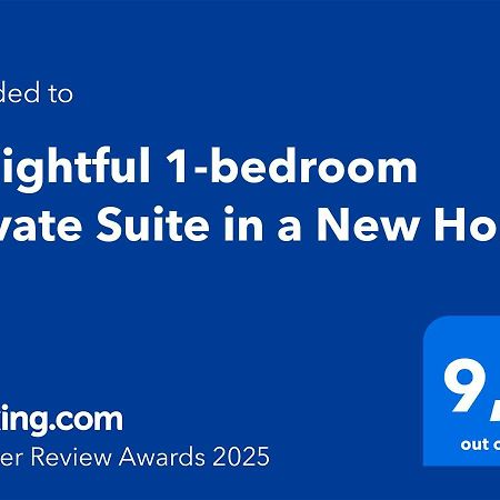 Delightful 1-Bedroom Private Suite In A New Home Κάλγκαρι Εξωτερικό φωτογραφία